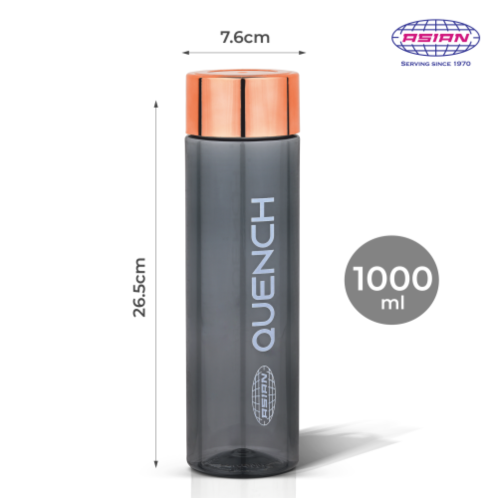 Quench Metallic Fridge Bottle (1000 ML) - Image 4
