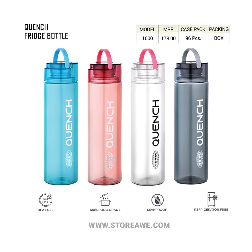 Quench Fridge Bottle (1000 ML) - Image 2