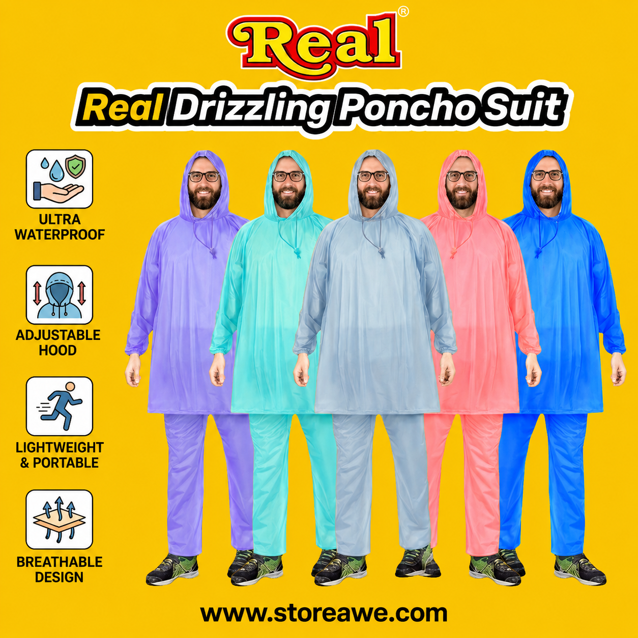 Real Drizzling Suit (Adults) - Image 2