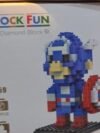 LOZ iBlock Fun Diamond Blocks Superhero - Captain America with Shield (#9159, 190 Pcs)